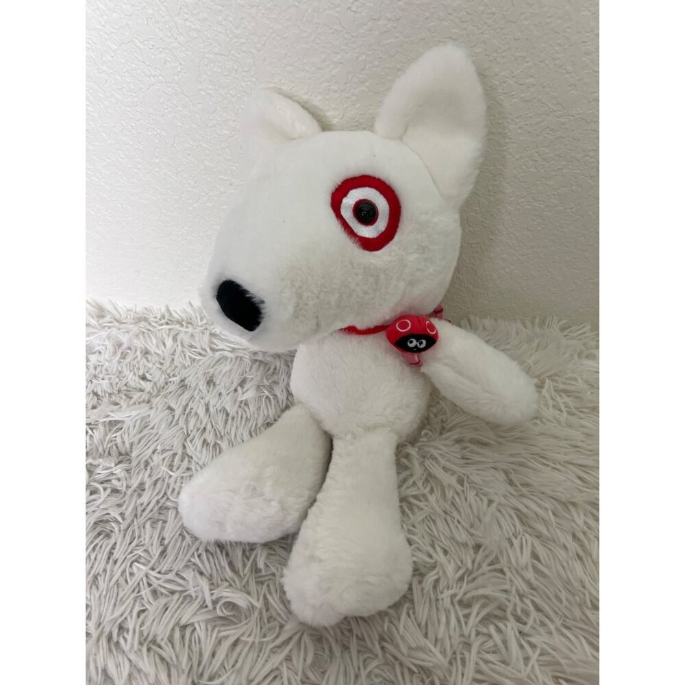 Target Large Bullseye Plush w/ Backpack‎ and ladybug 16"